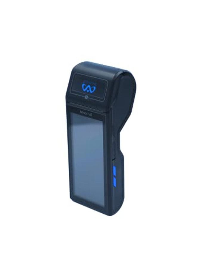 MobiIoT - MobiPrint 4 Plus Android POS terminal with a full touchscreen 13MPx camera and the NFC contactless and print functionality - Image 1