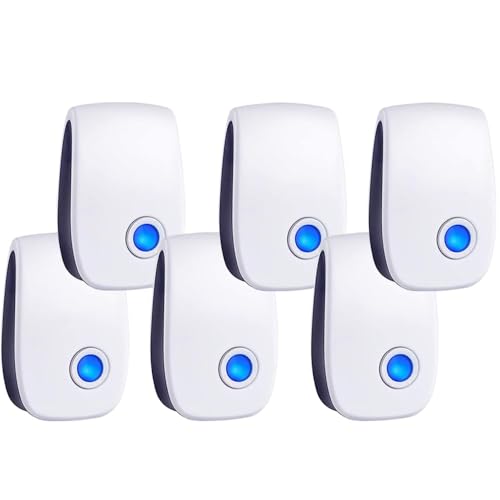 Vogholic 2026 Upgraded Ultrasonic Pest Control Repeller Indoor Mouse Repellent for Rat Mice Rodent RoachCockroach Insect Mosquito Electronic Plug in Pest Control 6 Packs - Image 1