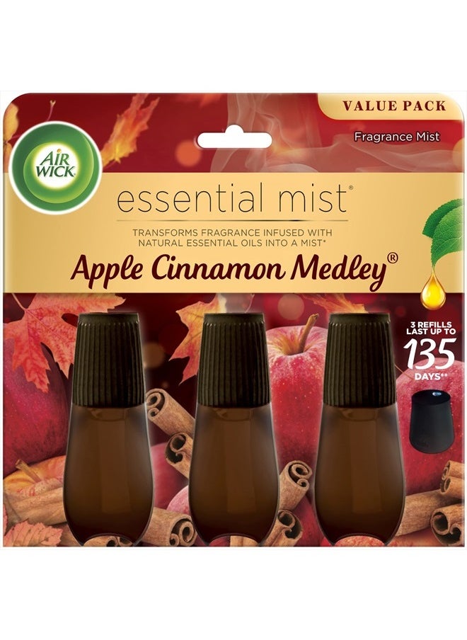 Essential Mist Refill, 3 ct, Apple Cinnamon Medley, Essential Oils Diffuser, Air Freshener, Fall scent, Fall decor - pzsku/Z13BE348C5C1E315AA030Z/45/_/1715602297/79892145-d5ae-4419-9eac-10edf492cfe9