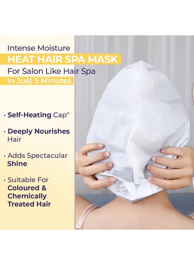 سانفي قناع سبا لإصلاح الشعر | لإصلاح الشعر وتلميعه على الفور | تنعيم الشعر، الأطراف المتقصفة، الشعر الجاف والتالف | تغذية مثل الصالونات في 5 دقائق | 1 قطعة - Image 4