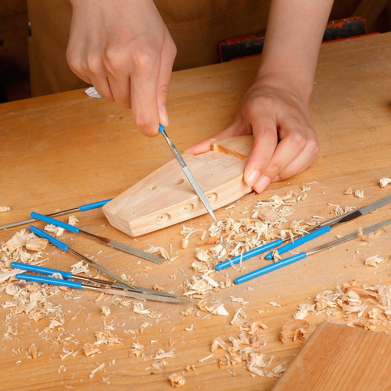 Gazelle Diamond Needle File Set - 10 Pieces - Image 5