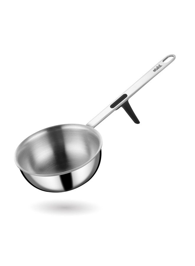 Stahl Artisan Triply Stainless Steel Tadka Pan,Induction pan, 230 ml, 8 cm - Image 1