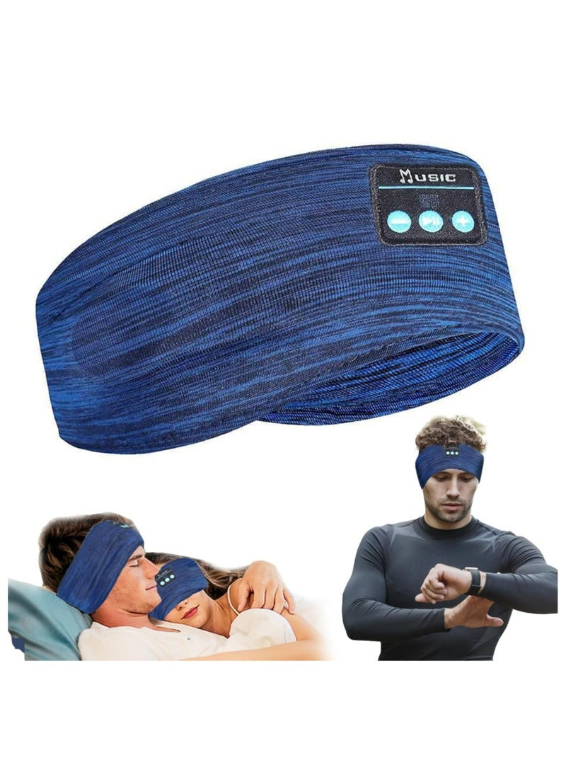 Sleep Headphones with Bluetooth,Bluetooth Headband Headphone,Bluetooth Sleep Mask,Music Earphones for Side Sleeper,Suitable for Wiching,Sleeping,Walking,Running,Yoga,Travel - Image 1