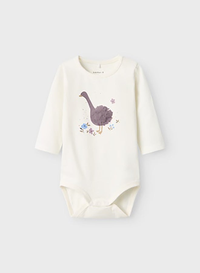 NAME IT Baby Girls Dine Longsleeve Body - Image 4