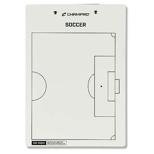 Champro Soccer Coach's Board (White, 12 x 9-Inch) - Image 3