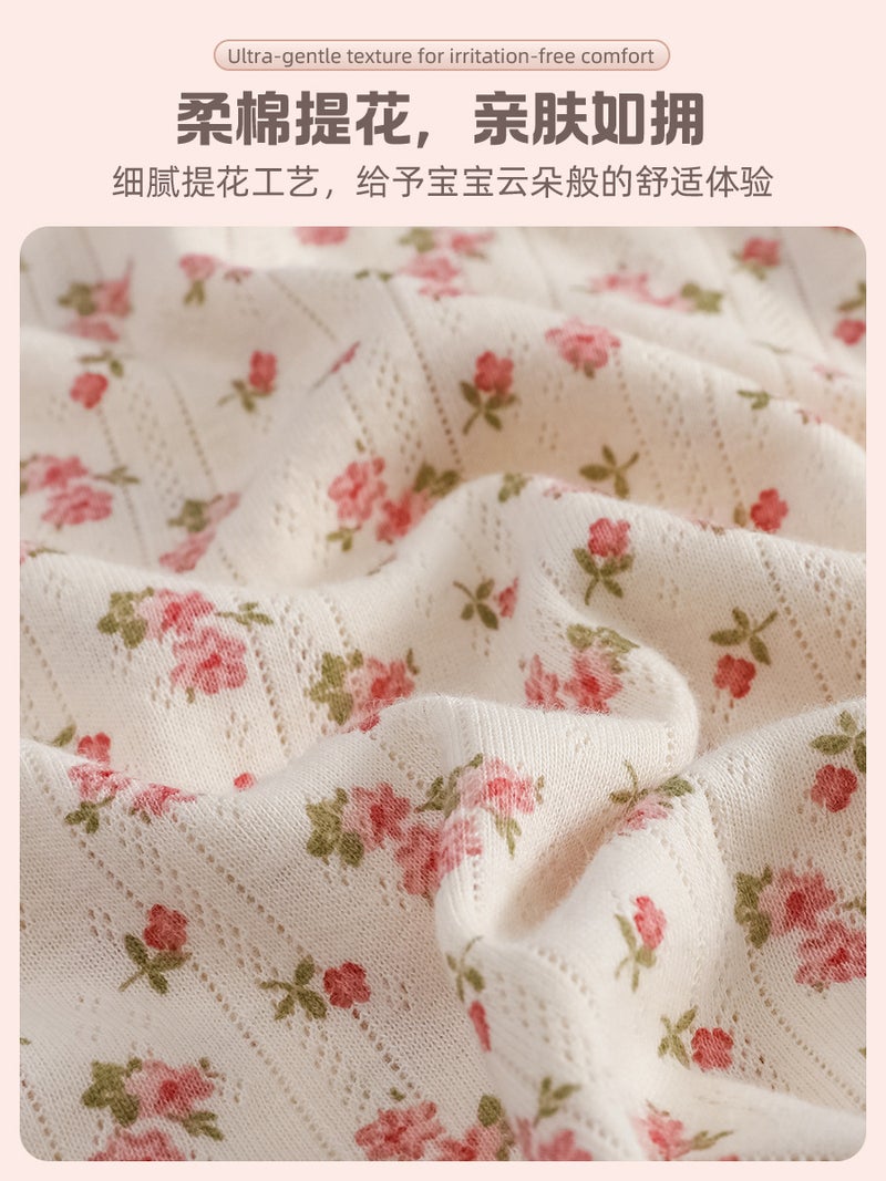 Baby Spring Pure Cotton Class A One-Piece Clothes Baby Summer Clothes Thin Breathable Newborn Clothing 0-12 Months - Image 3