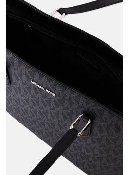 Michael Kors Women Brand Logo Tote Bag 27 H x 41 L x 11 W cm, Black  - Image 3