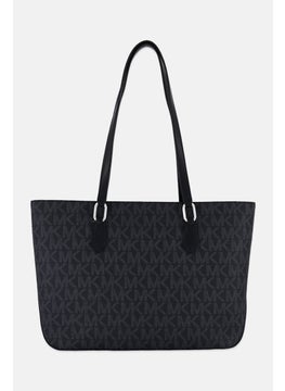 Michael Kors Women Brand Logo Tote Bag 27 H x 41 L x 11 W cm, Black  - Image 2