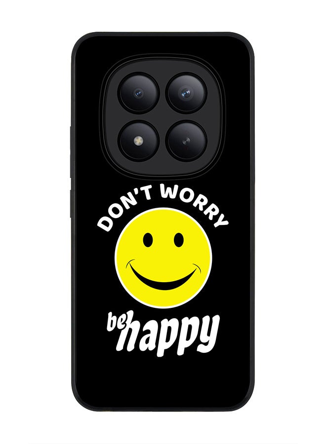 For Xiaomi Redmi Note 15 Pro+ / Poco M8 Pro Case,Slim fit Camera Protection, Shockproof Thin Phone cover  - Don't worry be happy