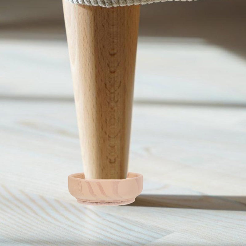 6cm Multi Function Furniture Coasters 4pcs Felt Chair Wheel Protectors Hardwood Floor Scratch Preventers - Image 5