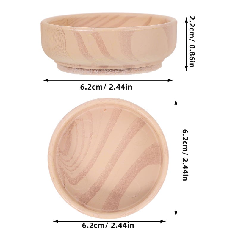6cm Multi Function Furniture Coasters 4pcs Felt Chair Wheel Protectors Hardwood Floor Scratch Preventers - Image 3