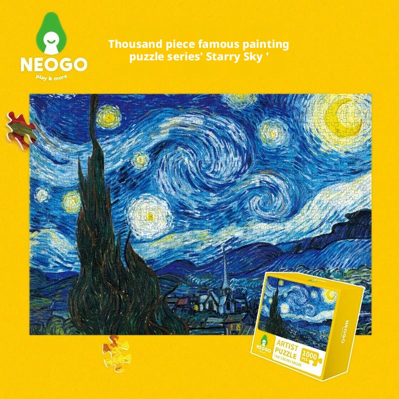 NEOGO Fun Paper Jigsaw Puzzle 1000 Pieces - Image 4