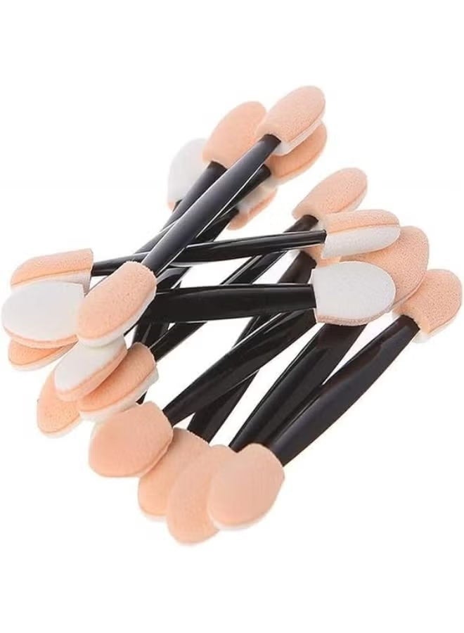 10 فرش ظلال عيون بإسفنجة ناعمة بيضاوية الشكل لتطبيق ودمج ظلال العيون بدقة وسهولة – مثالية للمكياج اليومي والسفر ولإطلالة عيون احترافية - Image 2