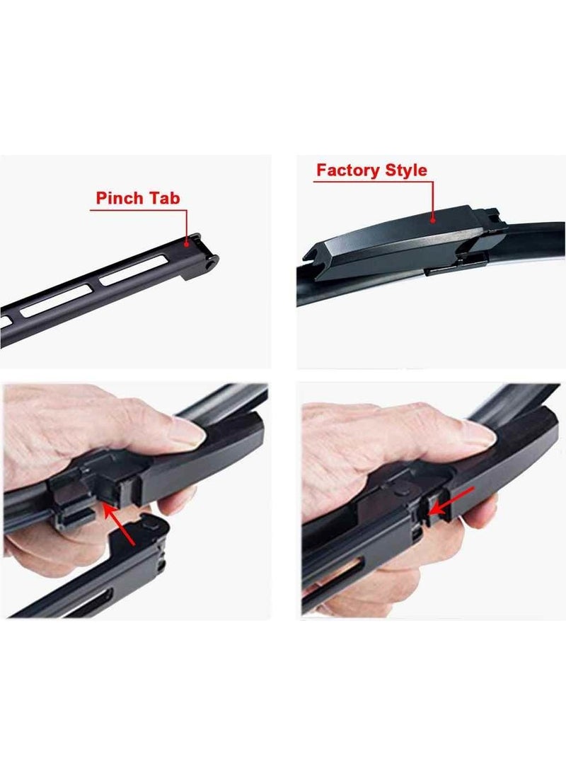 RBW - 90701 Mercedes Clc-Class (Cl203) 2008-2011 Front Wiper Set - Image 1