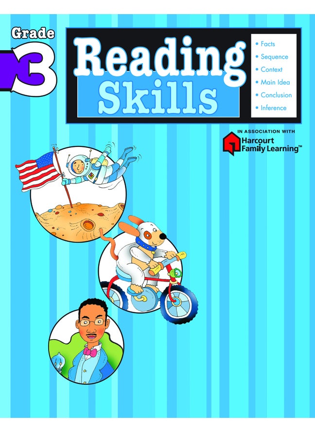 null - Reading Skills: Grade 3 (Flash Kids Harcourt Family Learning) - Image 1