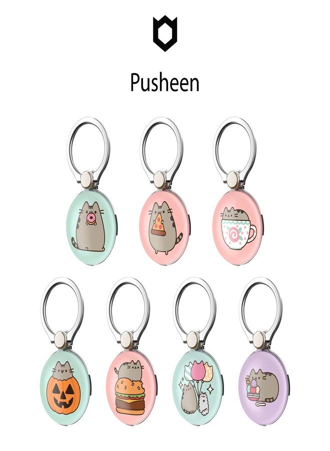 iFace x Pusheen Licensed Series Universal Smartphone Ring Holder Accessory for Girls/Women - Cute Stick-On Phone Attachment for iPhone, Samsung Galaxy, etc. - Ice Cream Sundae - Image 5