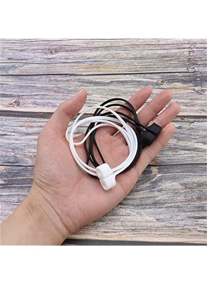 Generic - 5PCS Magnetic Anti-Lost Silicone Straps Wireless Headset Neck Rope Sports Lanyard Earphone Accessories Cpatible with AirPods 1 2 Pro Headphones 70cm 5 Colours - Image 1