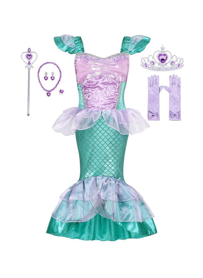 NIBEMINENT Princess Mermaid Costume 130cm - Image 2