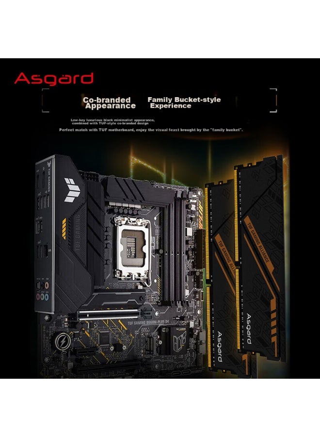Asgard 32gb Kit Ddr4 3200 Desktop Memory Module Jinlunjia-black Orange Armor Tuf Co-branded Edition Compatible With Black Myth： Wukong - Image 3