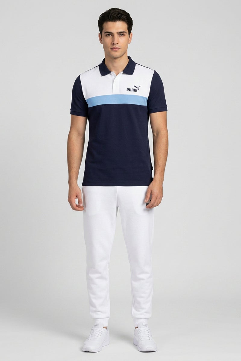 PUMA Men Sportswear Fit Short Sleeve Outdoor Polo Shirt, Multicolor - Image 2