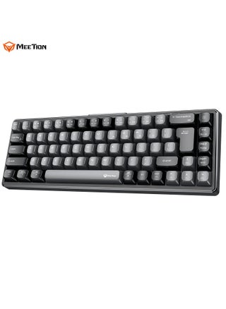 Meetion 65% Triple-Mode Wireless RGB Mechanical Keyboard MK12 65% Layout Full Key Hot-Swap Tri-Mode Connection (Black) - pzsku/Z13BF502781D6503ACC61Z/45/_/1729614656/97d2f549-a0a4-4fe4-9ff4-26ab677c934b