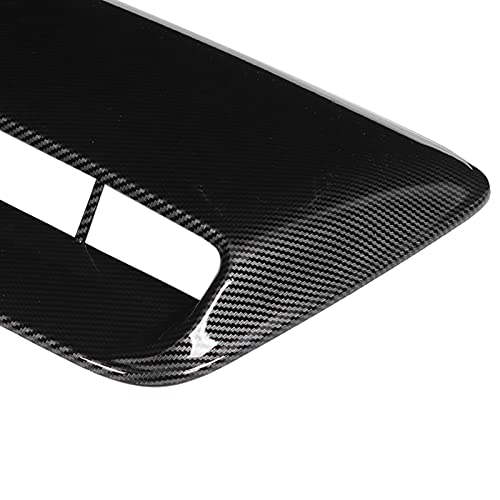 Aramox Bonnet Scoop Cover, ABS Carbon Fiber Hood Scoop Cover Universal for Automobile Modification Replacement (Carbon Fiber) - Image 5