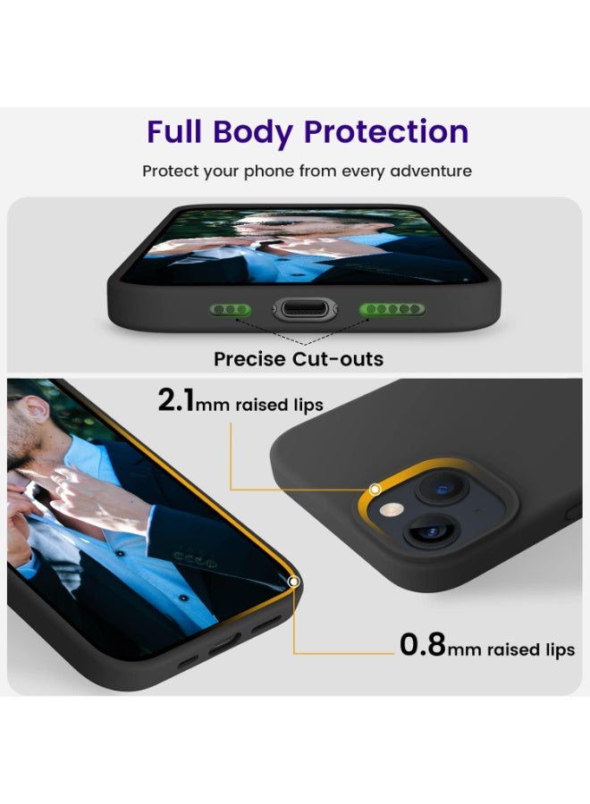 BORTONY iPhone 14 Case Liquid Silicone Anti Scratch Anti Fingerprint Soft Silky Touch Shockproof Protective Cover for Apple iPhone 14 - Image 5