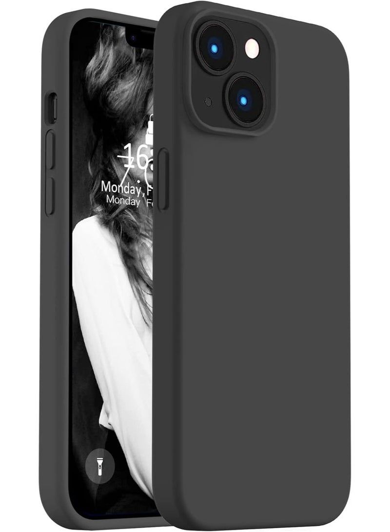 BORTONY iPhone 14 Case Liquid Silicone Anti Scratch Anti Fingerprint Soft Silky Touch Shockproof Protective Cover for Apple iPhone 14 - Image 1