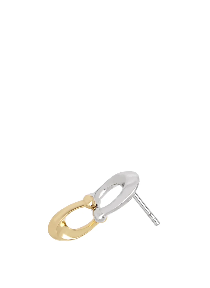 COACH Signature C Drop Earrings