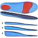 Ailaka Height Increase Insoles for Men Women 1 Pair PU Shoes Lifts Elastic Shock Absorbing Sports Shoe Insoles Height Increase Heel Lifts for Men Women Shoes Inserts - Image 1
