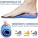 Ailaka Height Increase Insoles for Men Women 1 Pair PU Shoes Lifts Elastic Shock Absorbing Sports Shoe Insoles Height Increase Heel Lifts for Men Women Shoes Inserts - Image 4