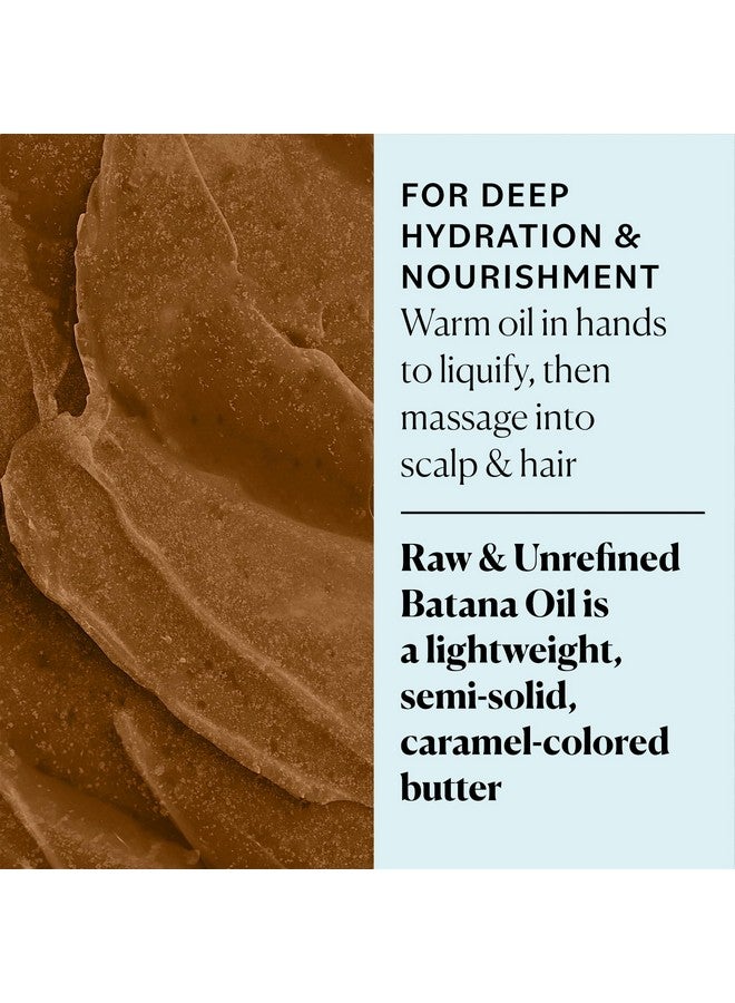 سكاي أورغانكس زيت باتانا الخام وغير المكرر من سكاي أورجانيكس، نقي 100%، من هندوراس، لدعم فروة الرأس وشعر أقوى وأكثر كثافة، قناع ترطيب مكثف للشعر وإصلاحه، 4 أونصة سائلة - Image 4