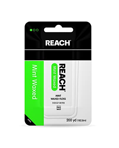 REACH Mint Waxed Floss 200 Yards 7200 Inch (Pack of 4) - Image 5
