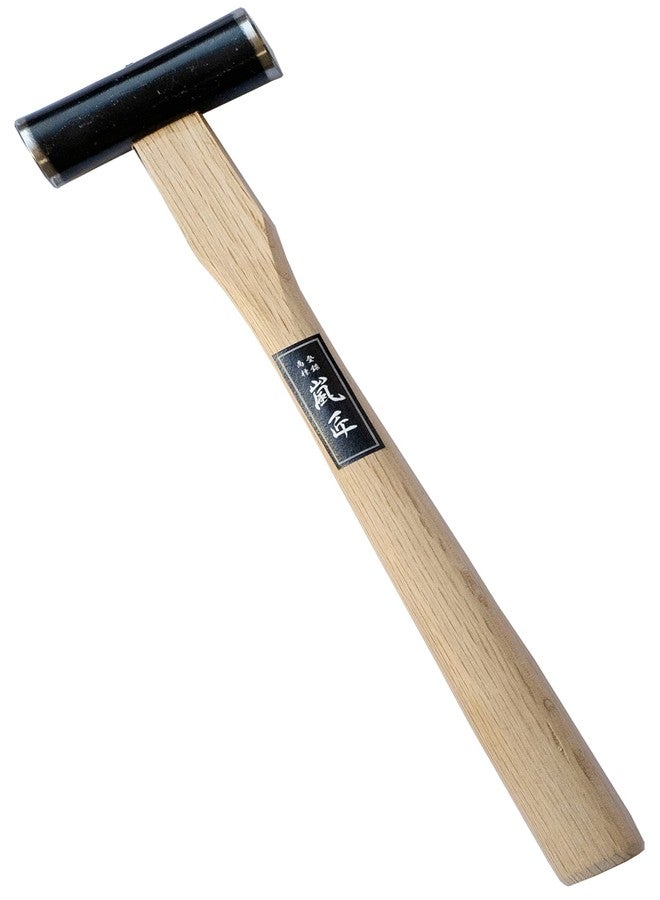 RANSHOU Japanese Carpenter Hammer GENNO 375g / 13.2 oz Double Face Woodworking Hammer Wood Handle for Chisel, Japanese Hand Plane, Nail, Made in JAPAN - Image 1