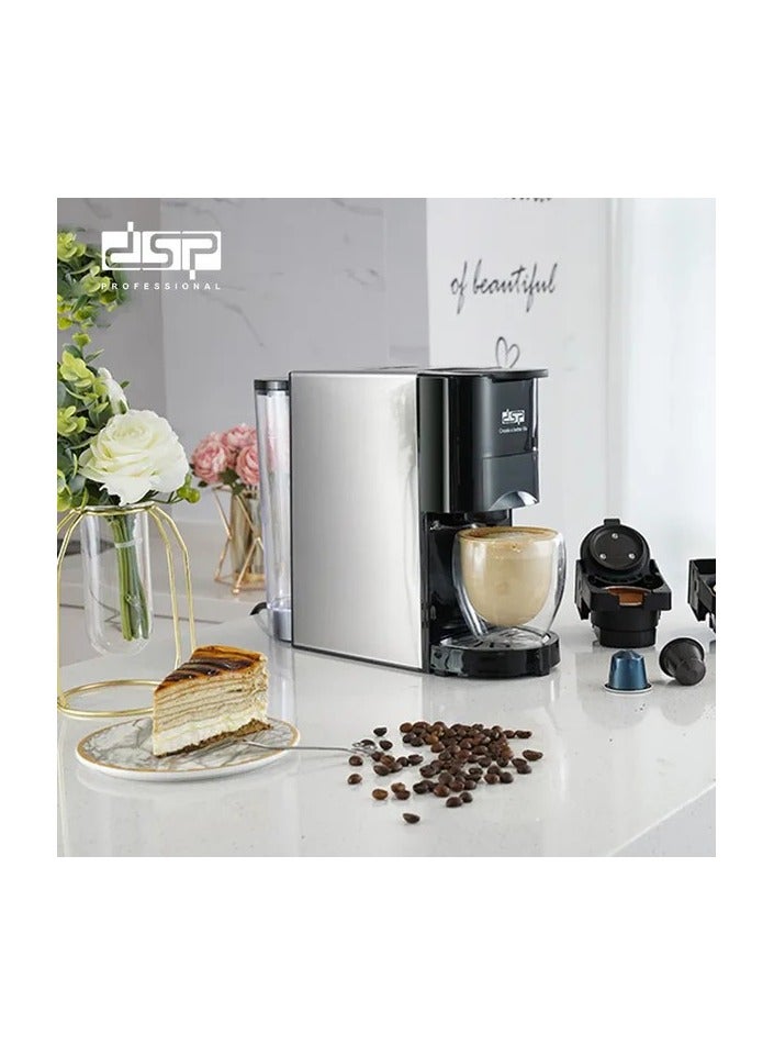 DSP Multi Capsule Coffee Machine 1450W Black Model KA3046-1 Year Full Warranty. - Image 4
