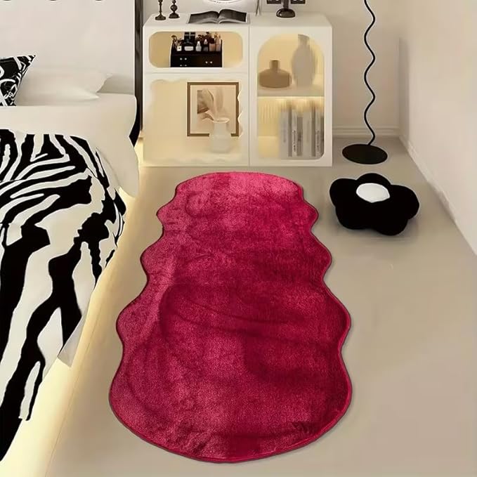 Tnessential Soft Cozy Burgundy Rug - Image 3
