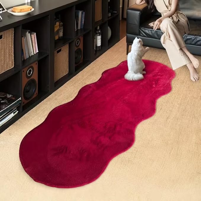 Tnessential Soft Cozy Burgundy Rug - Image 2