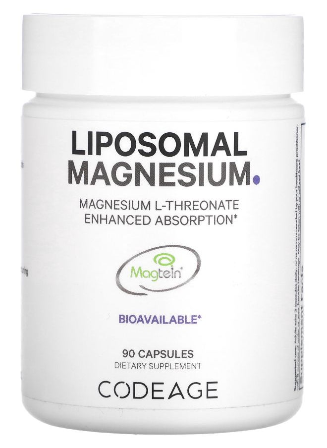 Codeage Liposomal Magnesium L-Threonate 90 Capsules 