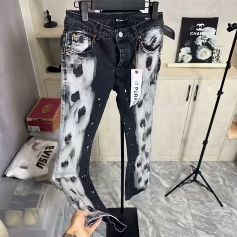 Unisex Classic Denim Jeans Loose Fit Daily Outdoor Wear - Image 1
