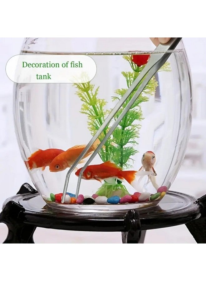 أدوات أحواض السمك المزروعة المصنوعة من الفولاذ المقاوم للصدأ مقاس 27 سم (ملقط ثني) من Petzlifeworld - Image 4