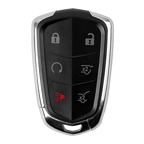 VOFONO Key Fob Keyless Entry Remote Fit for 2015 2016 2017 2018 2019 2020 Cadillac Escalade ESV FCC ID: HYQ2AB (315MHZ) - Image 1