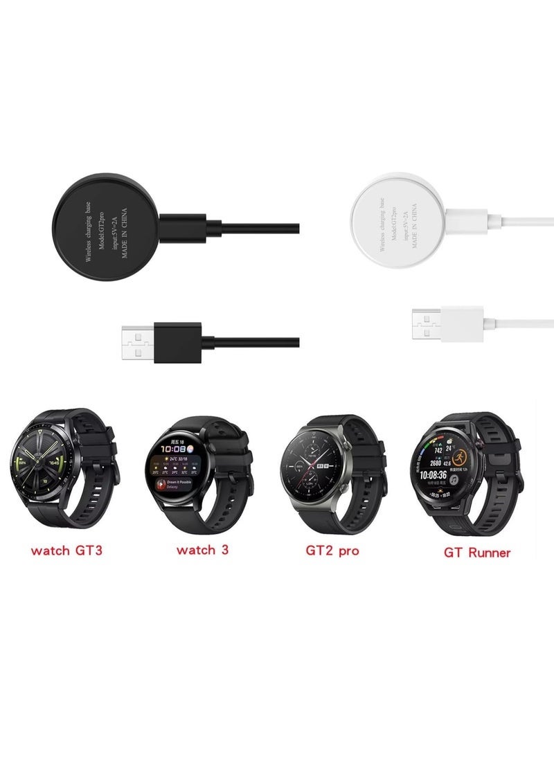 ELTRAZONE Charger Compatible with Huawei Watch GT 4 3 2 Pro New USB Charging Cable Replacement USB Charger Charging Cable Cables for Huawei Watch 4 3 2 New Watch GT3 Pro GT4 3 2 Pro - Image 5