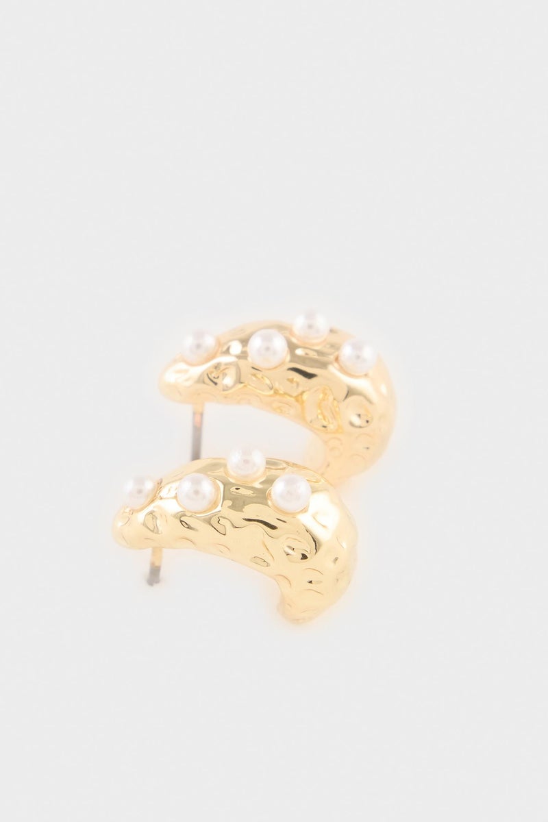 DeFacto Gold Woman Woman 2 Piece Earrings Casual - Image 5