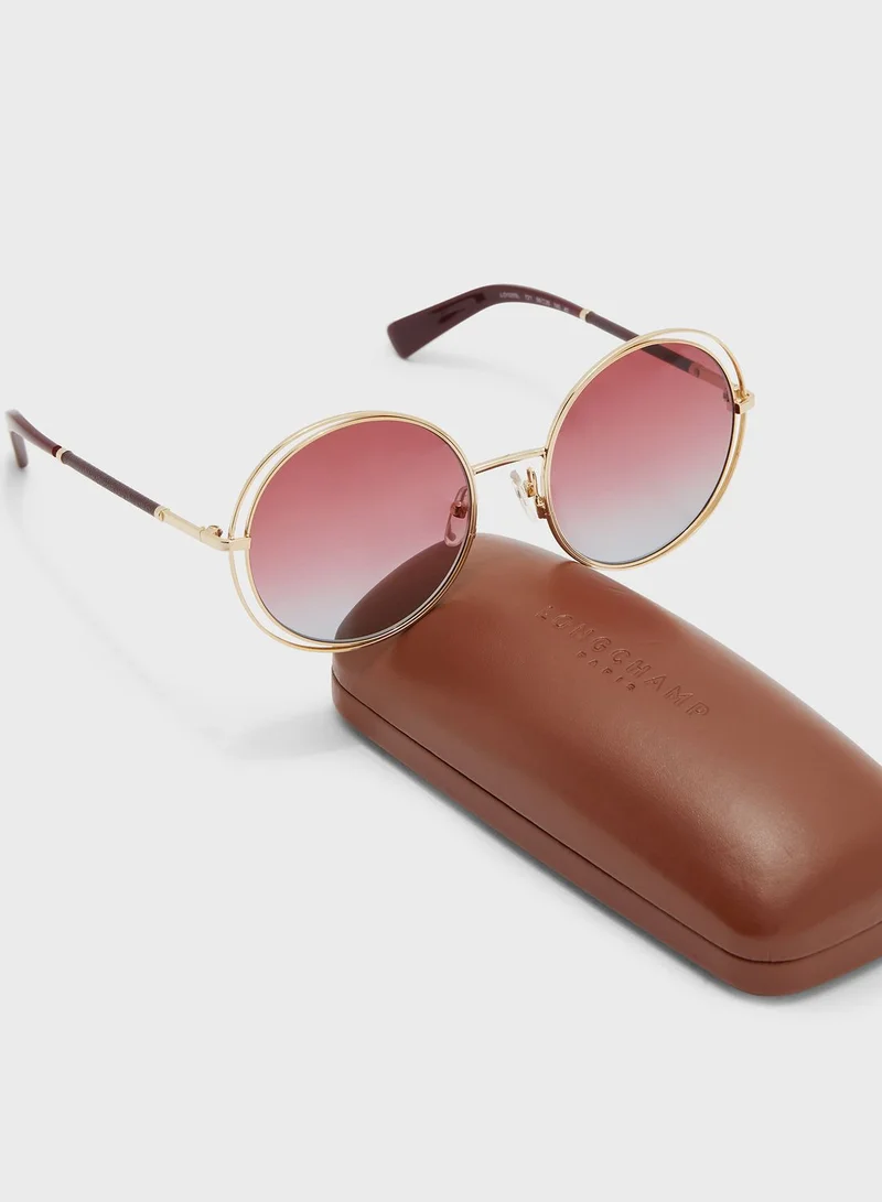 Longchamp Lo105Sl Round Sunglasses