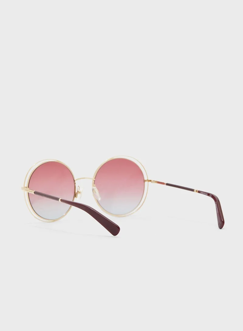 Longchamp Lo105Sl Round Sunglasses