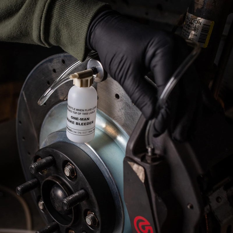 ABN One Man Brake Bleeder Kit with Magnet - Small Brake Bleeder Bottle for Easy Brake Maintenance - Image 5