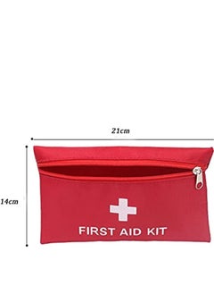 HERIOS Portable First Aid Kit Pouch, 13 Pieces, Waterproof Lightweight Small Emergency Bag for Home, Outdoors, Travel, Car, Camping, Hiking  - Image 4