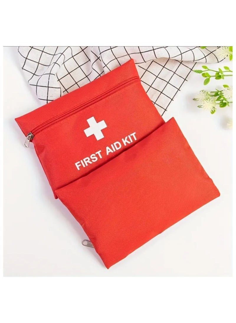HERIOS - Portable First Aid Kit Pouch, 13 Pieces, Waterproof Lightweight Small Emergency Bag for Home, Outdoors, Travel, Car, Camping, Hiking - Image 1