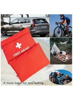 HERIOS Portable First Aid Kit Pouch, 13 Pieces, Waterproof Lightweight Small Emergency Bag for Home, Outdoors, Travel, Car, Camping, Hiking  - Image 5