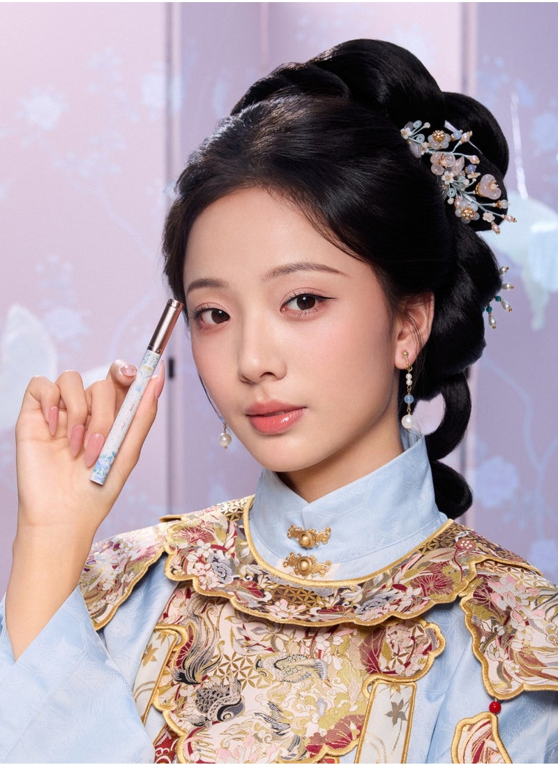 Flower Knows - Butterfly Cloud Collar Liquid Eyeliner Ultra-fine Tip Smuge-proof Formula Smooth Eyeliner Pen -Ink Black - Image 1